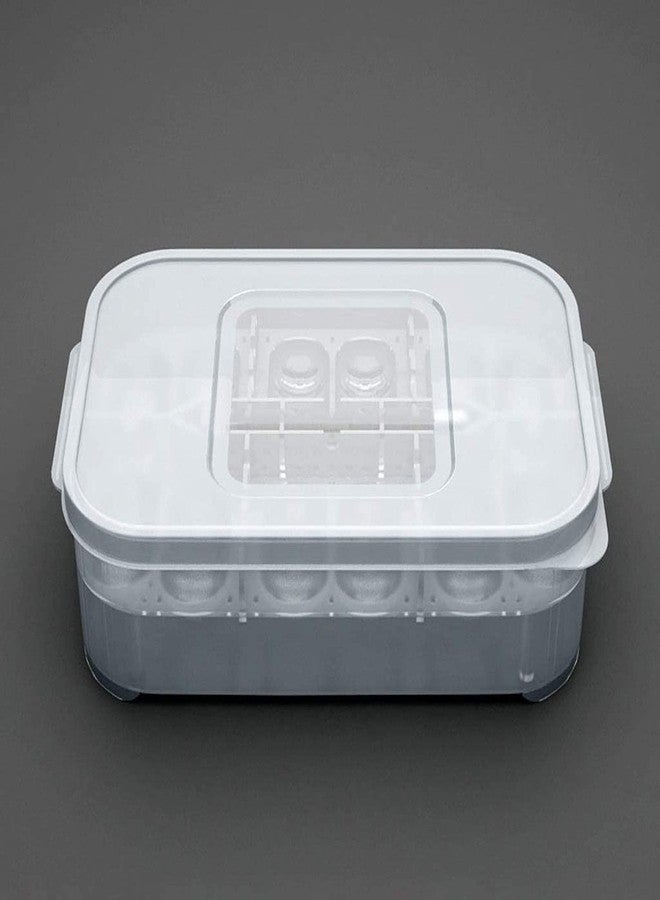 Still Awake Reptile Egg Incubator Professional Hatcher Hatching Box Case Tray Plastic Breeding Incubator for Hatching Snake,Lizards, Reptiles,Gecko(12 Slots with Thermometer) - Image 3